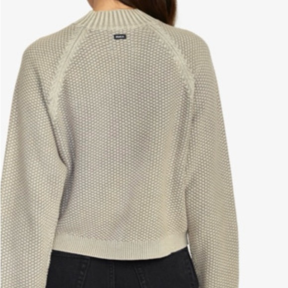 RVCA The Verdict Cropped Sweater Ladies Size S - Picture 8 of 12